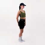 SYNK GREEN WOMEN'S RUNNING SPORTS BRA