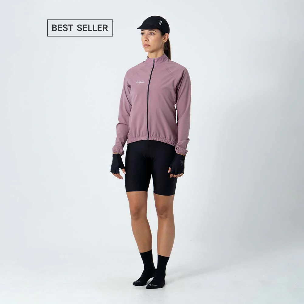 CHAQUETA CICLISMO AQUALITE BERRYMILK PARA MUJER