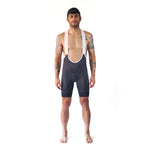 MEN'S CYCLING SHORTS WITH NAPOLES STRAP - GREY