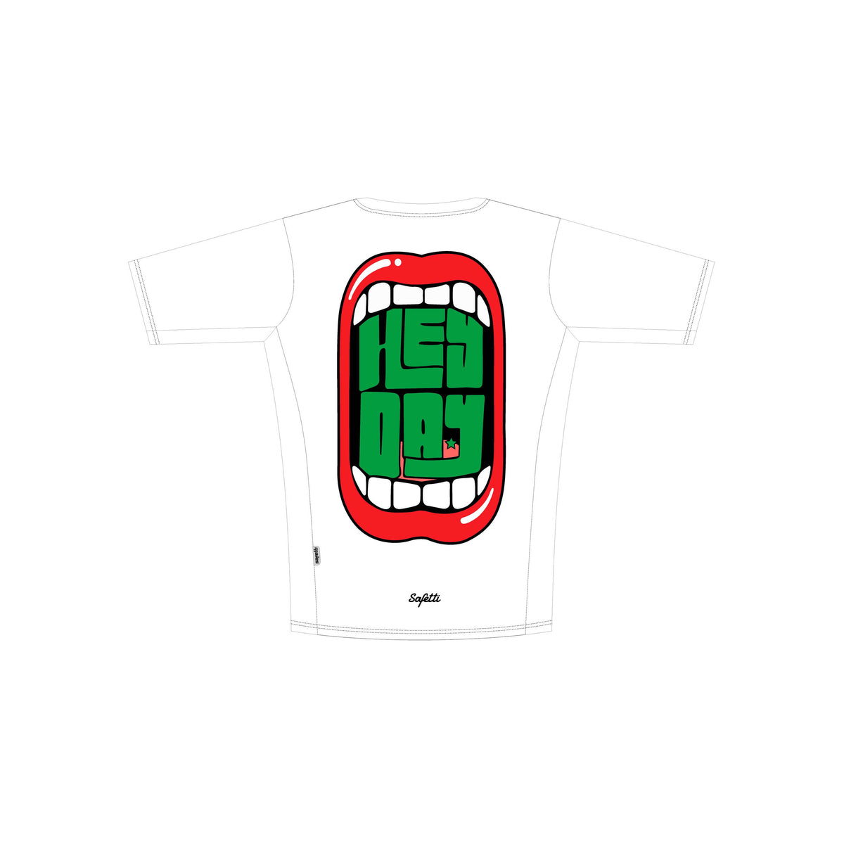 HD'26-2 - Sicilia Short Sleeve Running Jersey White. Men