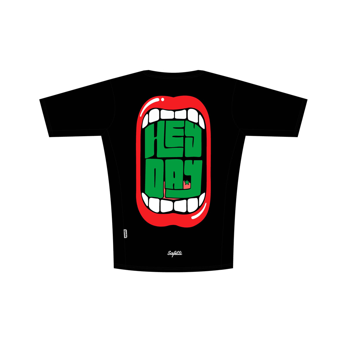 HD'26 - Sicilia Short Sleeve Running Jersey Black. Men