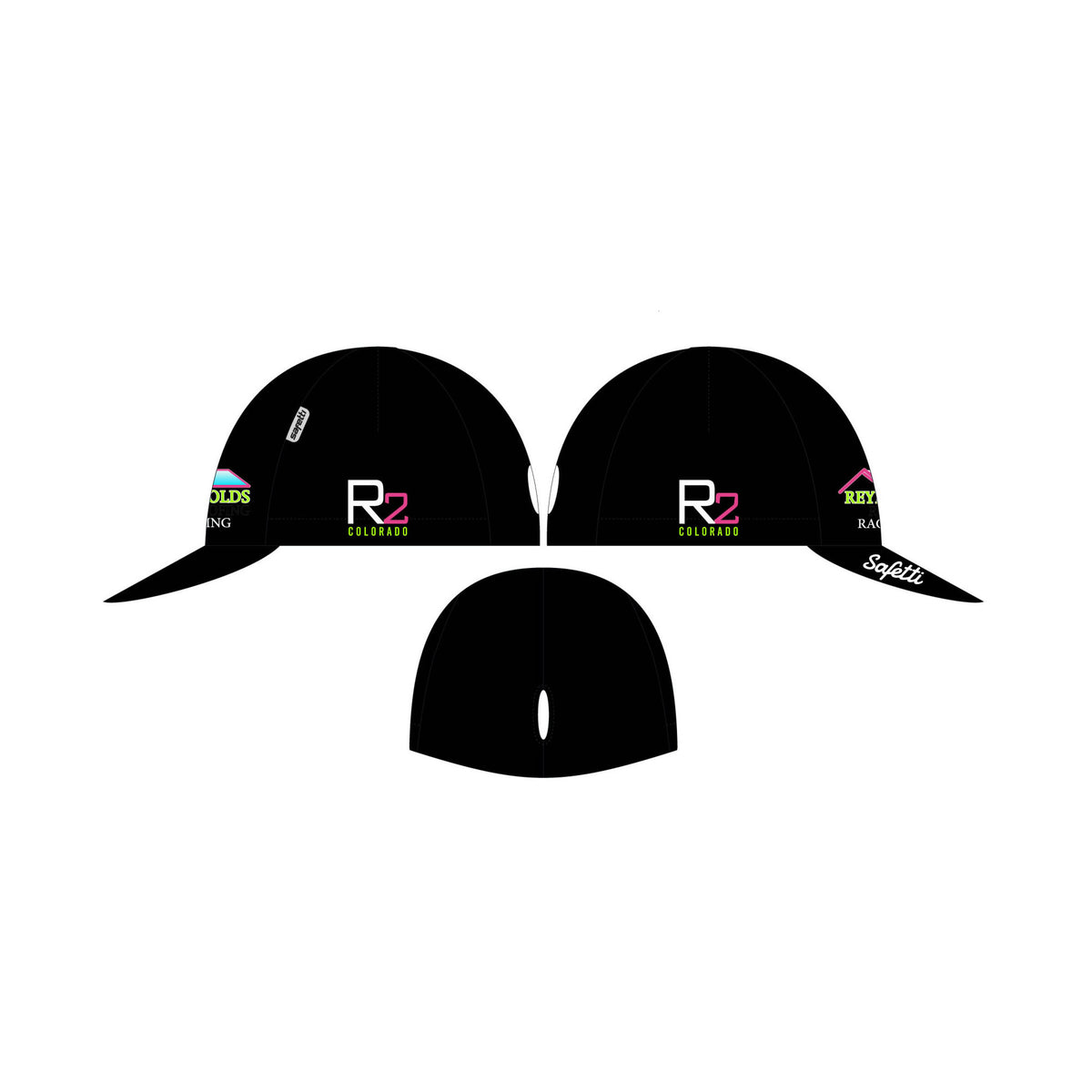 RR'26 - Cycling Cap Black. Unisex