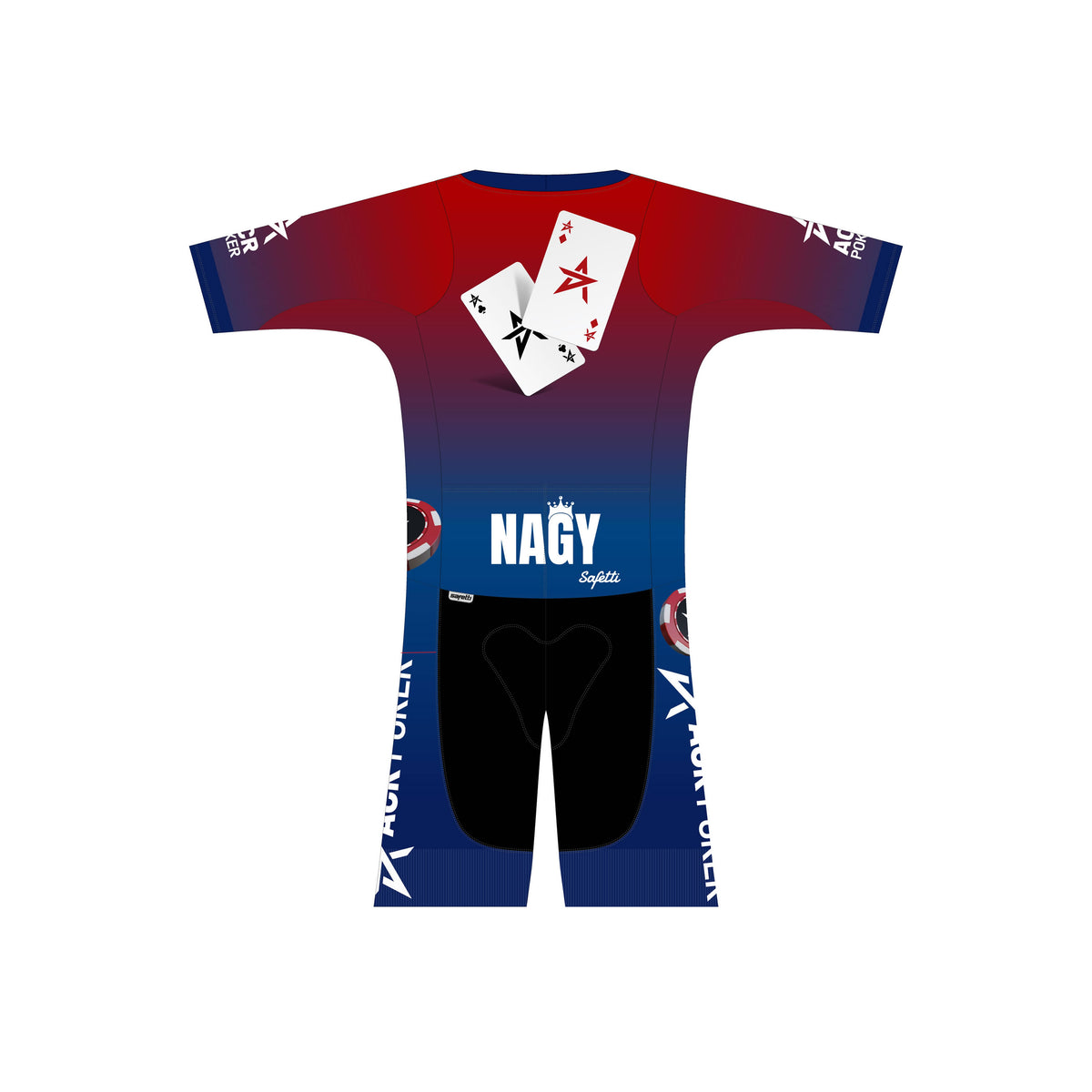 Nagy'26 - Kona Performance Short Sleeve Triathlon Skinsuit. Women