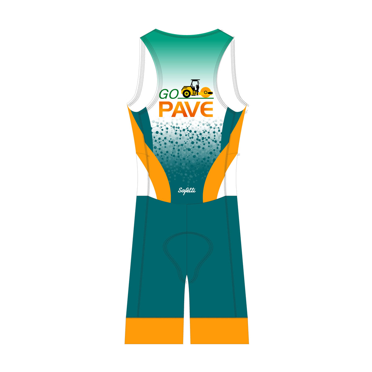 GP'26 - Bio GCC Triathlon Skinsuit Lycra Sport. Women