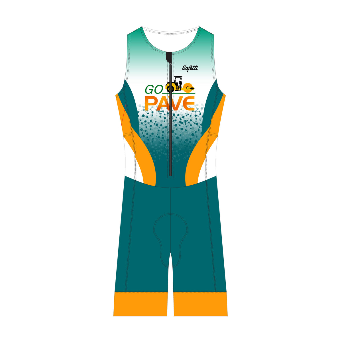 GP'26 - Bio GCC Triathlon Skinsuit Lycra Sport. Women