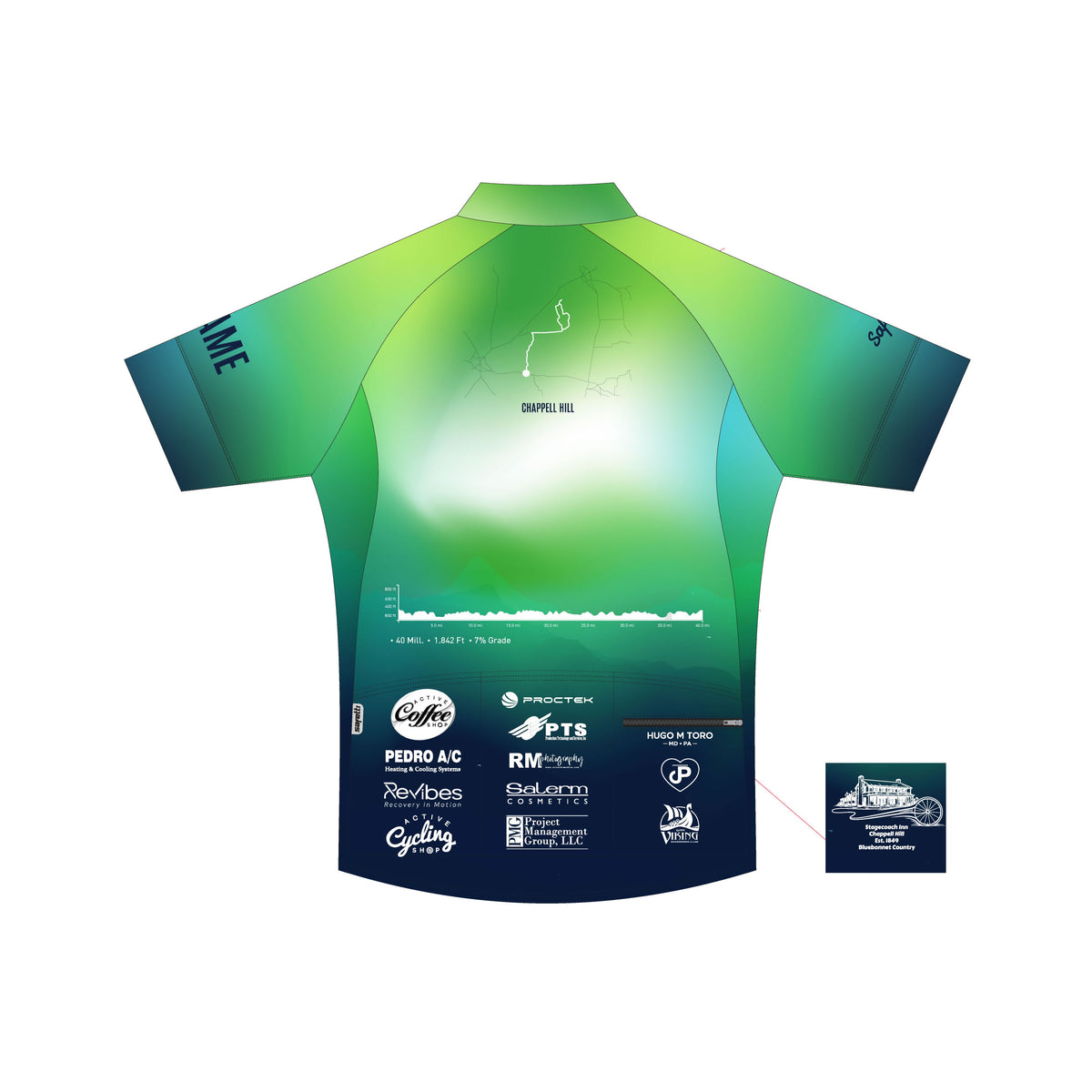 LR'26 - Club Fit Short Sleeve Cycling Jersey. Men