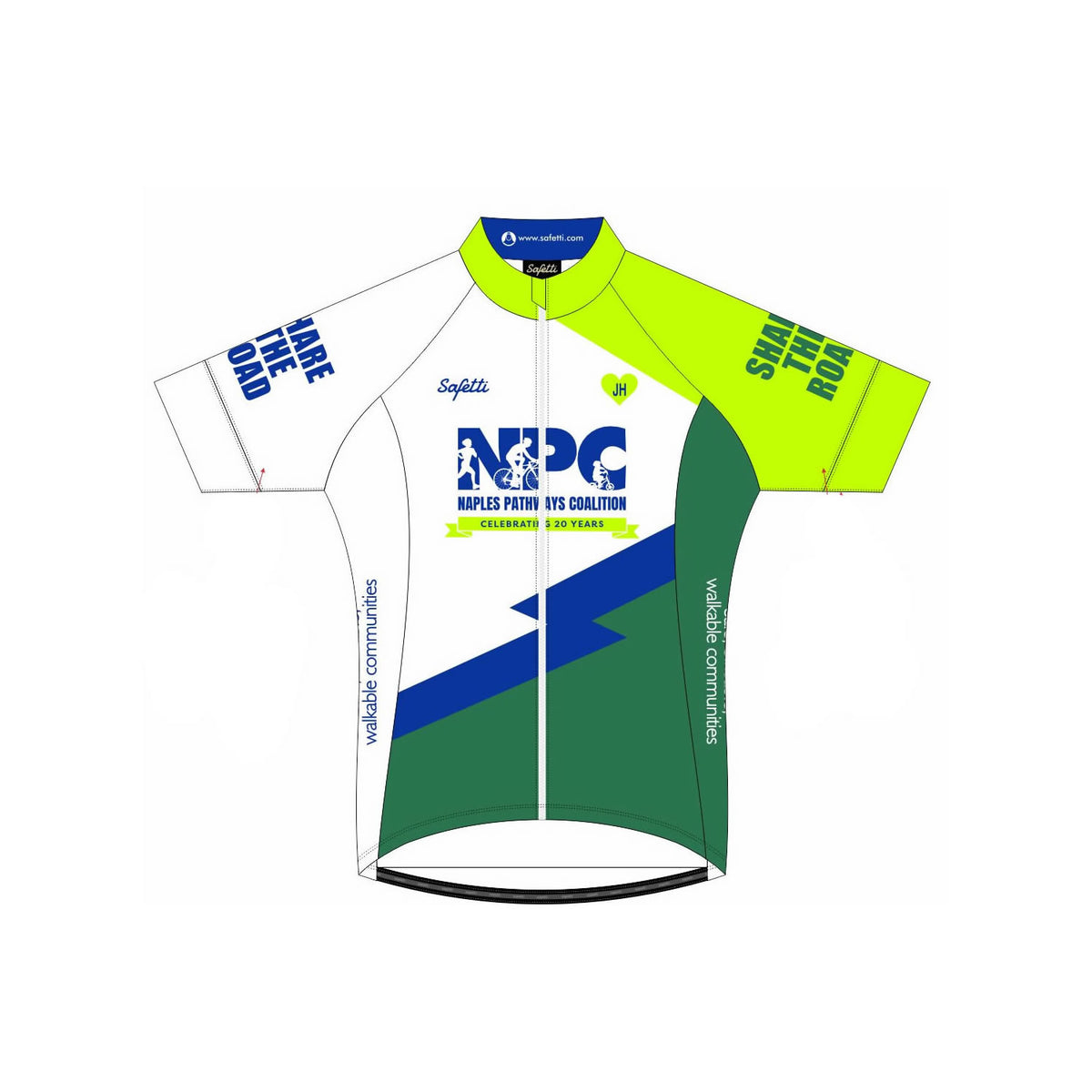 NPC'25 - Club Fit Short Sleeve Cycling Jersey. Women