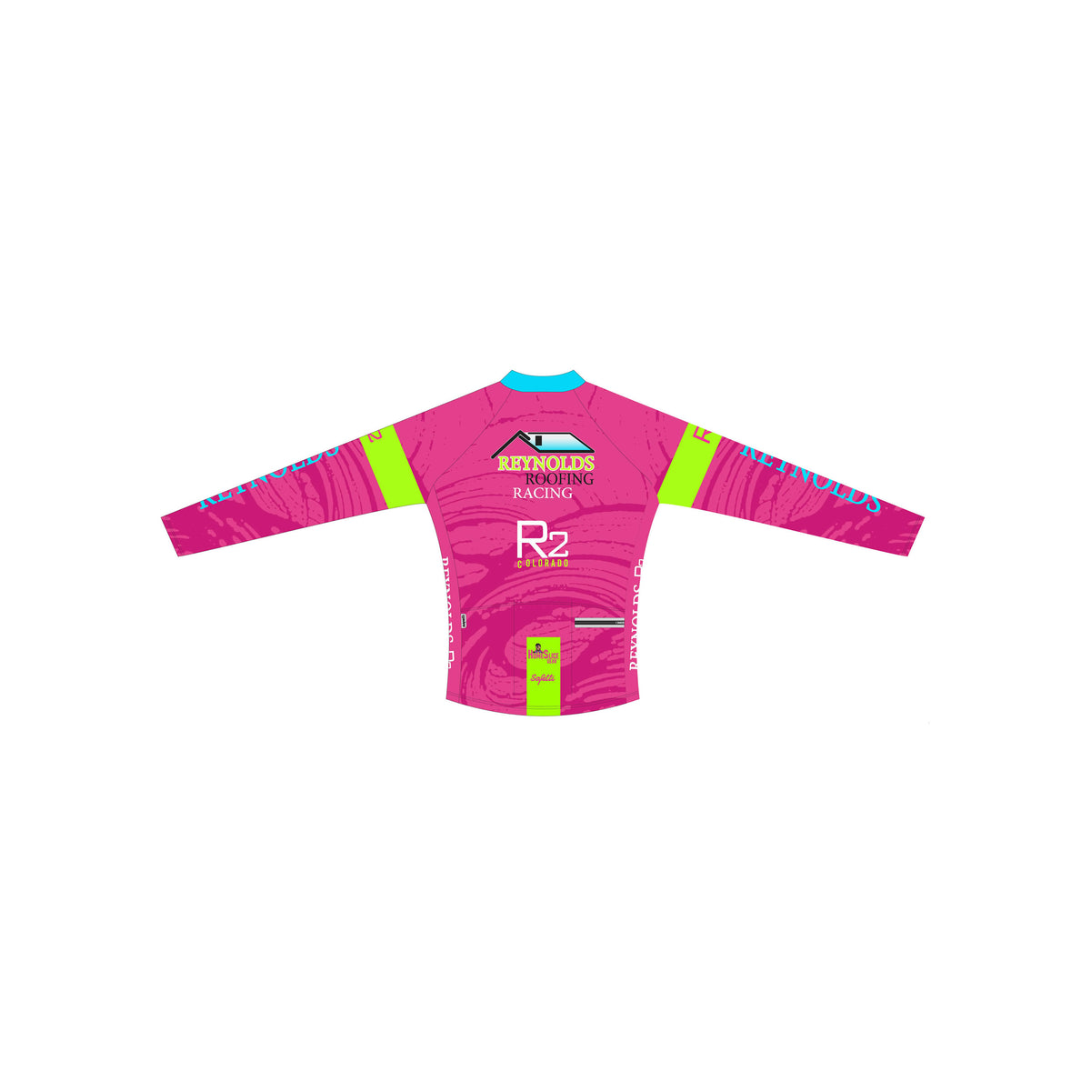RR'25-2 - Thermal Cycling Long Sleeve Jersey Pink. Women