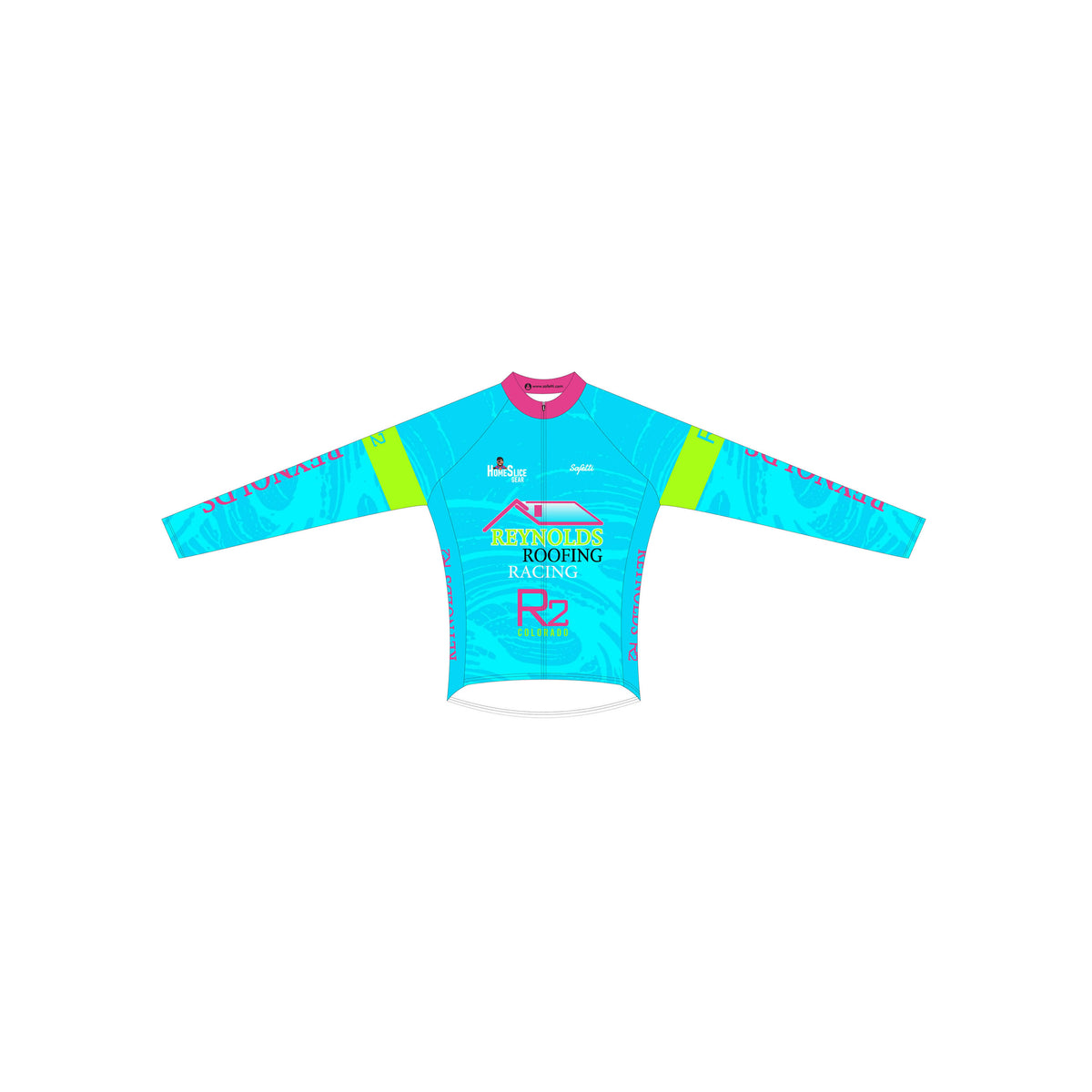 RR'25-2 - Thermal Cycling Long Sleeve Jersey Blue. Women