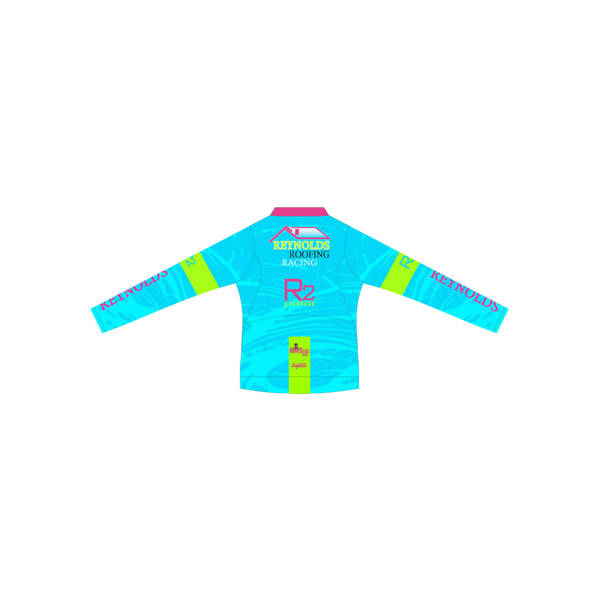 RR'25-2 - Leggero Long Sleeve Cycling Jersey Blue. Women