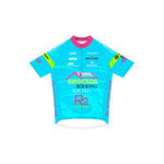 RR'25-2 - Basic Short Sleeve Cycling Jersey Blue (4-12). Junior
