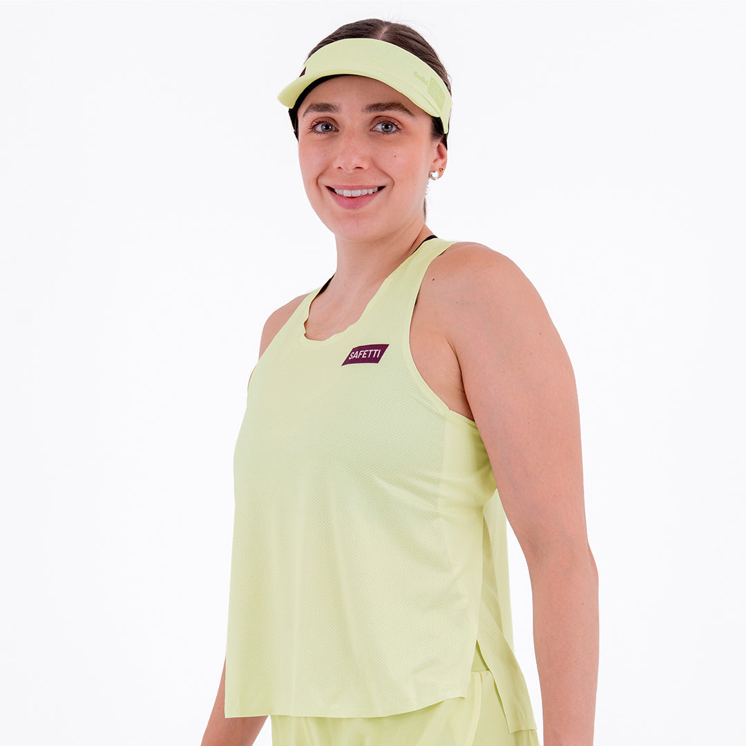LEVIT YELLOW WOMEN’S RUNNING TANK TOP