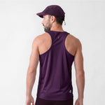 04959H Levit Sleeveless Running Jersey PLUM