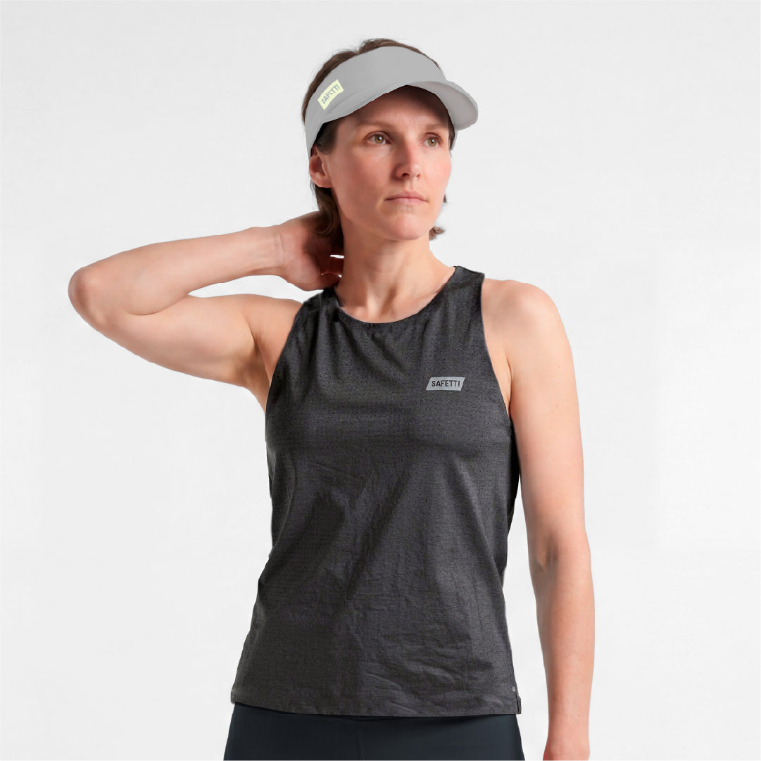 04964H Levit Sleeveless Running Jersey GRAY