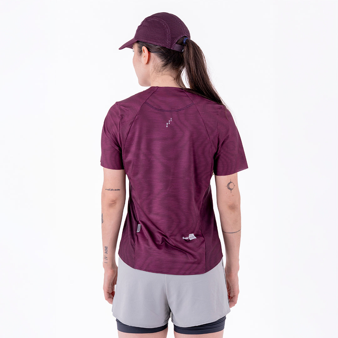 PRO 405 PLUM WOMEN’S RUNNING TEE