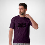07969H PRO 405 Short Sleeve Running Jersey PLUM