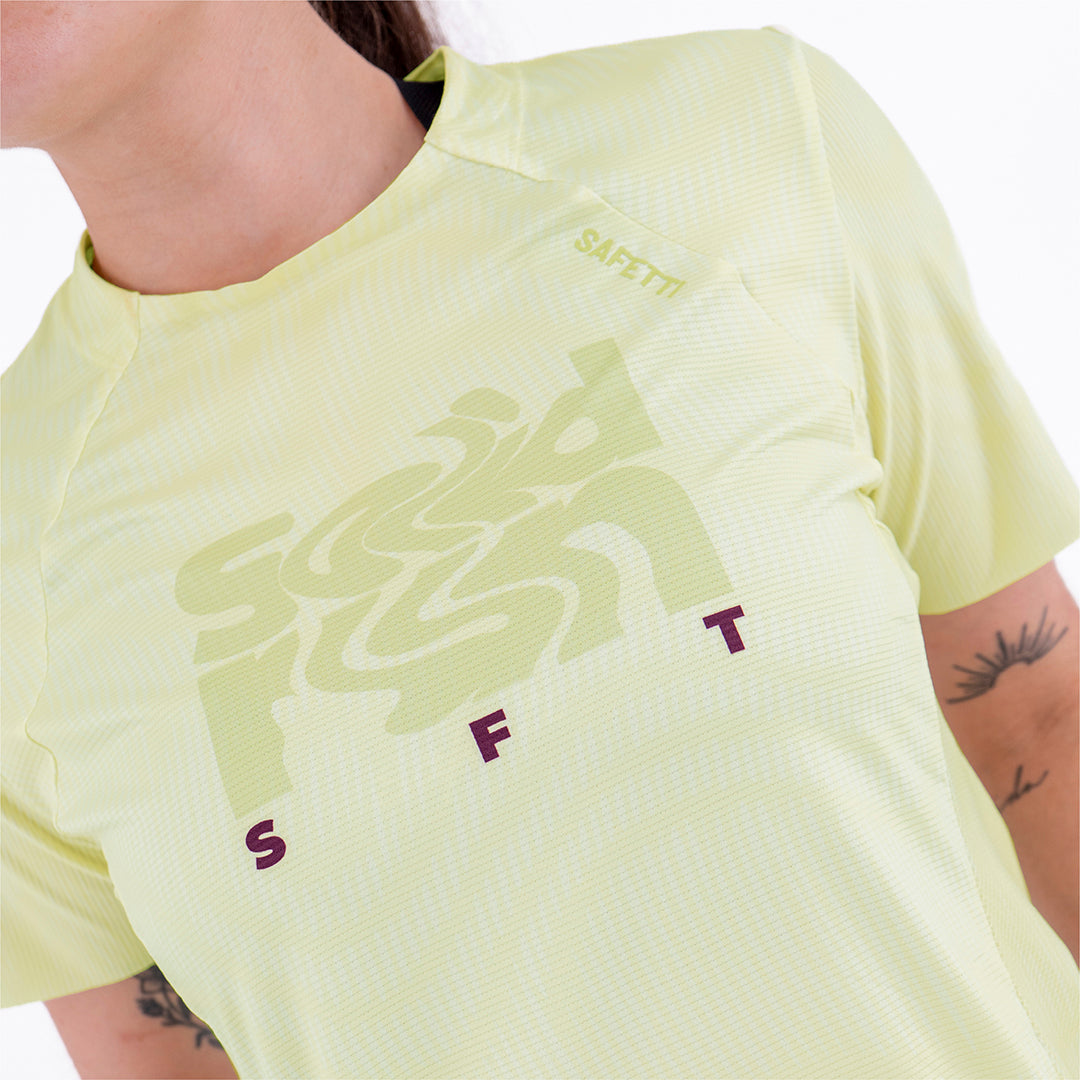 PRO 405 YELLOW WOMEN’S RUNNING TEE