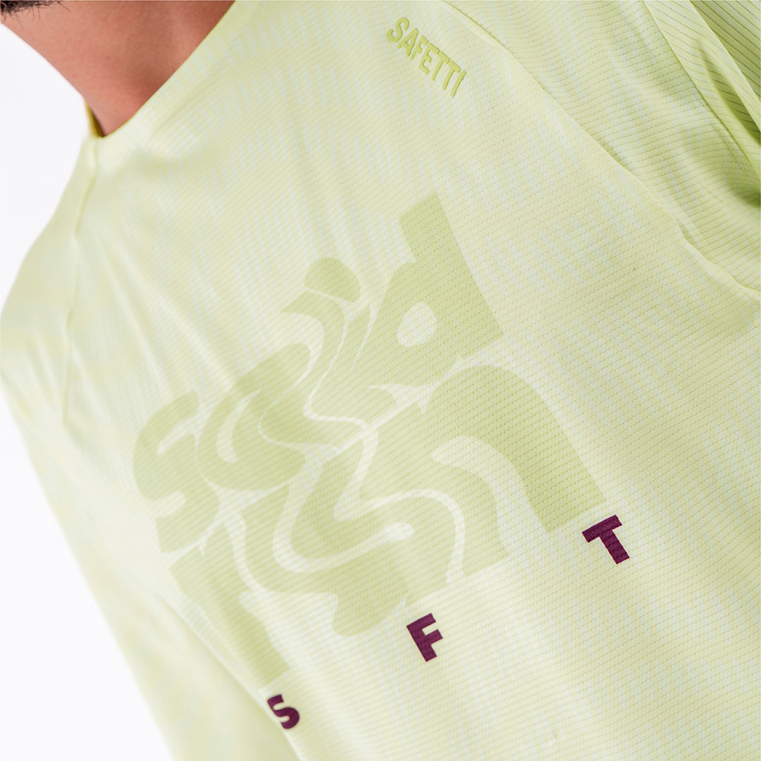 PRO 405 YELLOW MEN’S RUNNING TEE