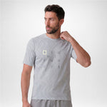 07979H PRO 405 Short Sleeve Running Jersey STONE GRAY