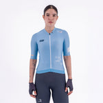 SOLID BLU AURA WOMEN’S SHORT SLEEVE CYCLING JERSEY