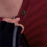 PLUMWIME BURGUNDY WOMEN’S SHORT SLEEVE CYCLING JERSEY