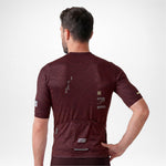 11975H Leggero Short Sleeve Cycling Jersey PLUM WINE