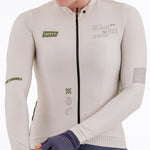 WARM SAND WOMEN’S LONG SLEEVE CYCLING JERSEY
