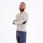 WARM SAND MEN’S LONG SLEEVE CYCLING JERSEY