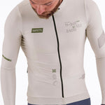 WARM SAND MEN’S LONG SLEEVE CYCLING JERSEY