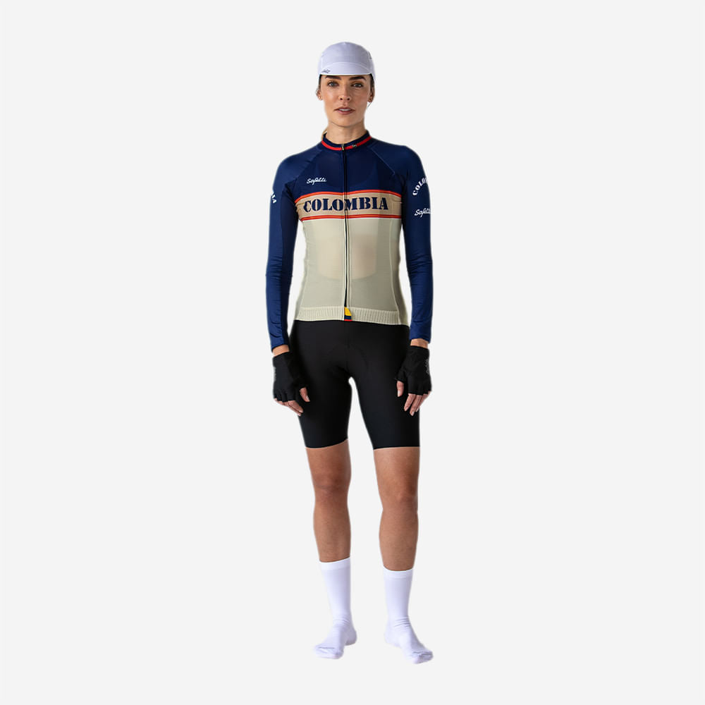 Leggero - Colombia Mítica - Long Sleeve Jersey. Women
