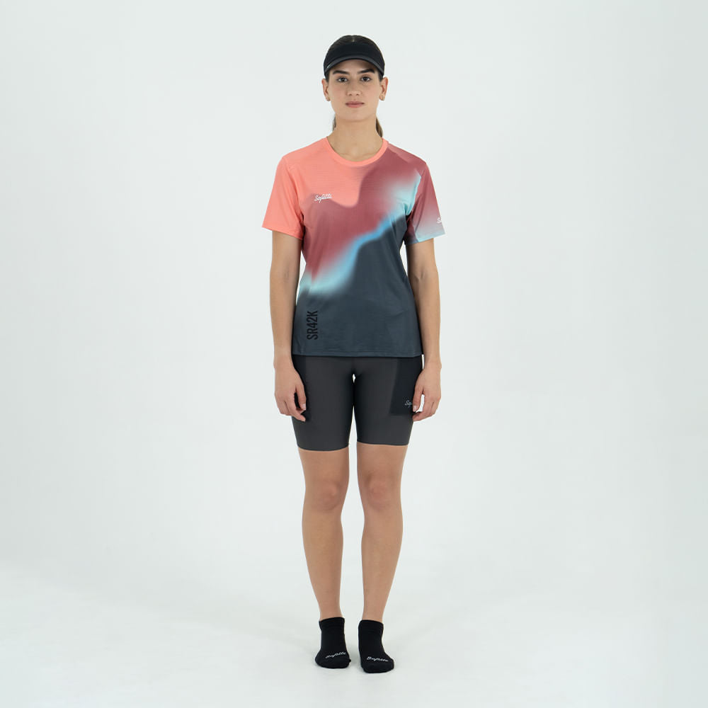 Pre-Order - Speed Project - Iceland - Short Sleeve Running T-Shirt. Women