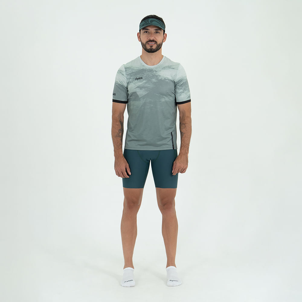 Pre-Order - Speed Project - Green Lake - Short Sleeve Running T-Shirt. Men