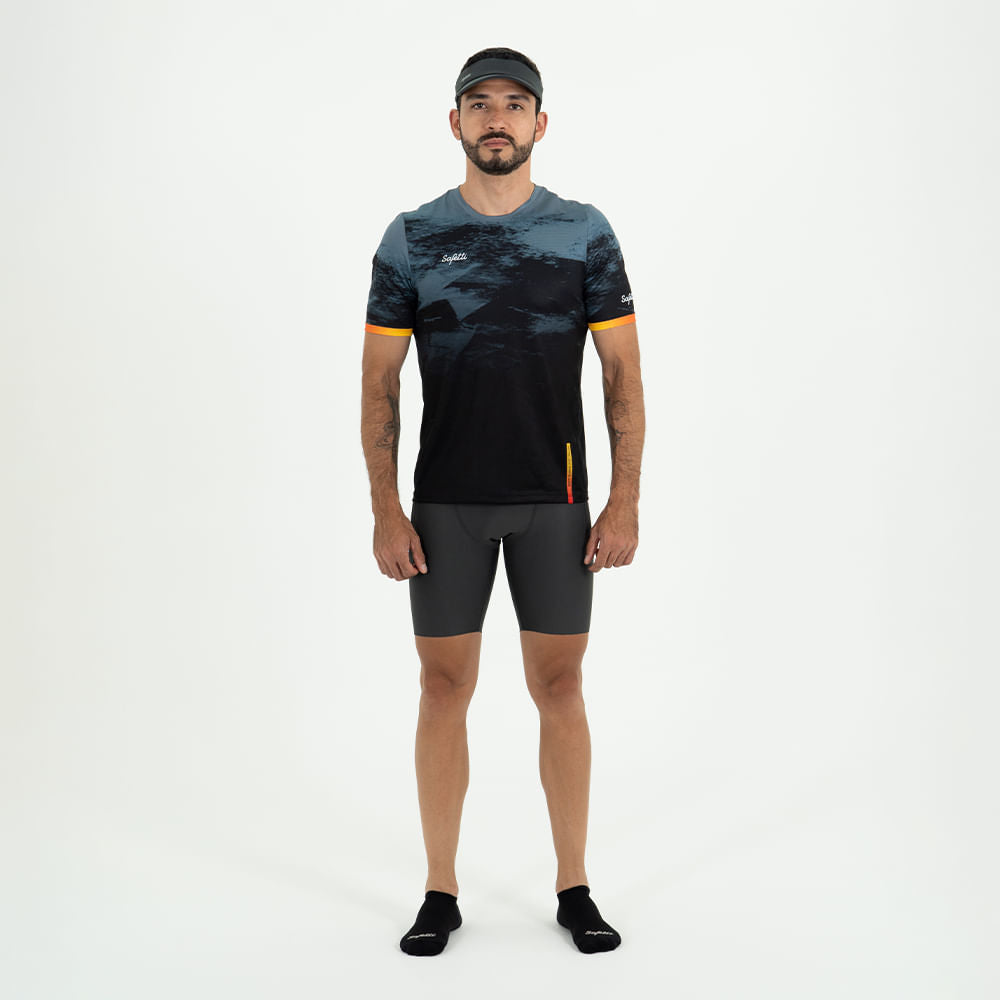 Pre-Order - Speed Project - Night - Short Sleeve Running T-Shirt. Men