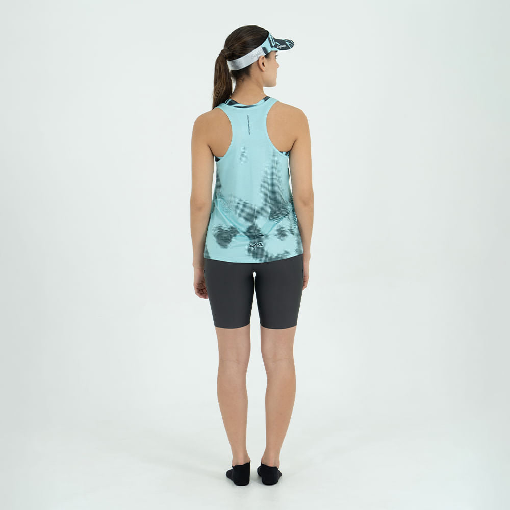 Pre-Order - Speed Project - Diffuse Mint - Sleeveless Running Tank Top. Women