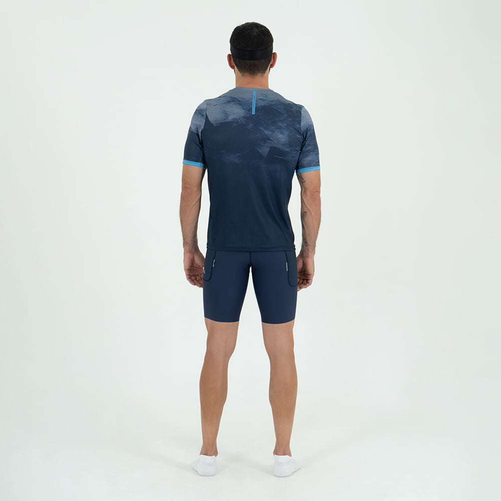 Pre-Order - Speed Project - Marinho - Short Sleeve Running T-Shirt. Men