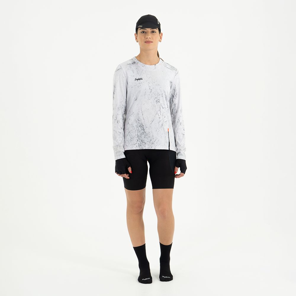 Pre-Order - Uncover Gravel - Ground Mountain Bike Long Sleeve Jersey. Women