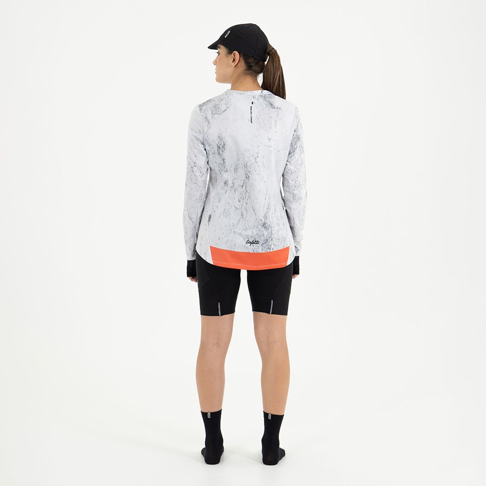 Pre-Order - Uncover Gravel - Ground Mountain Bike Long Sleeve Jersey. Women