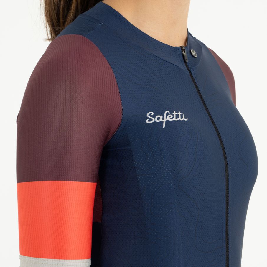 Uncover Safetti - Pre-Order Women Short - Thehill USA Sleeve Jersey. Gravel –