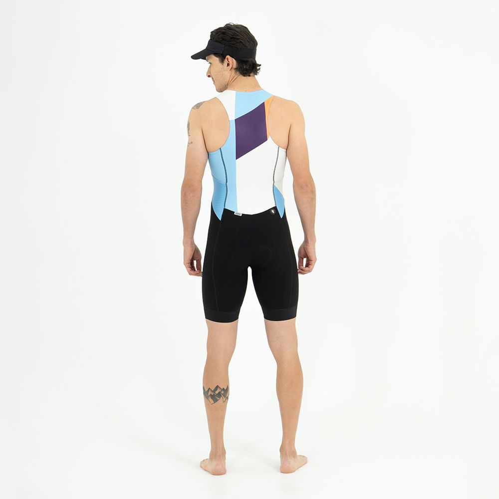 Pre-order - Slice - Aquaspeed - Mesh Lotto Triathlon Skinsuit. Men