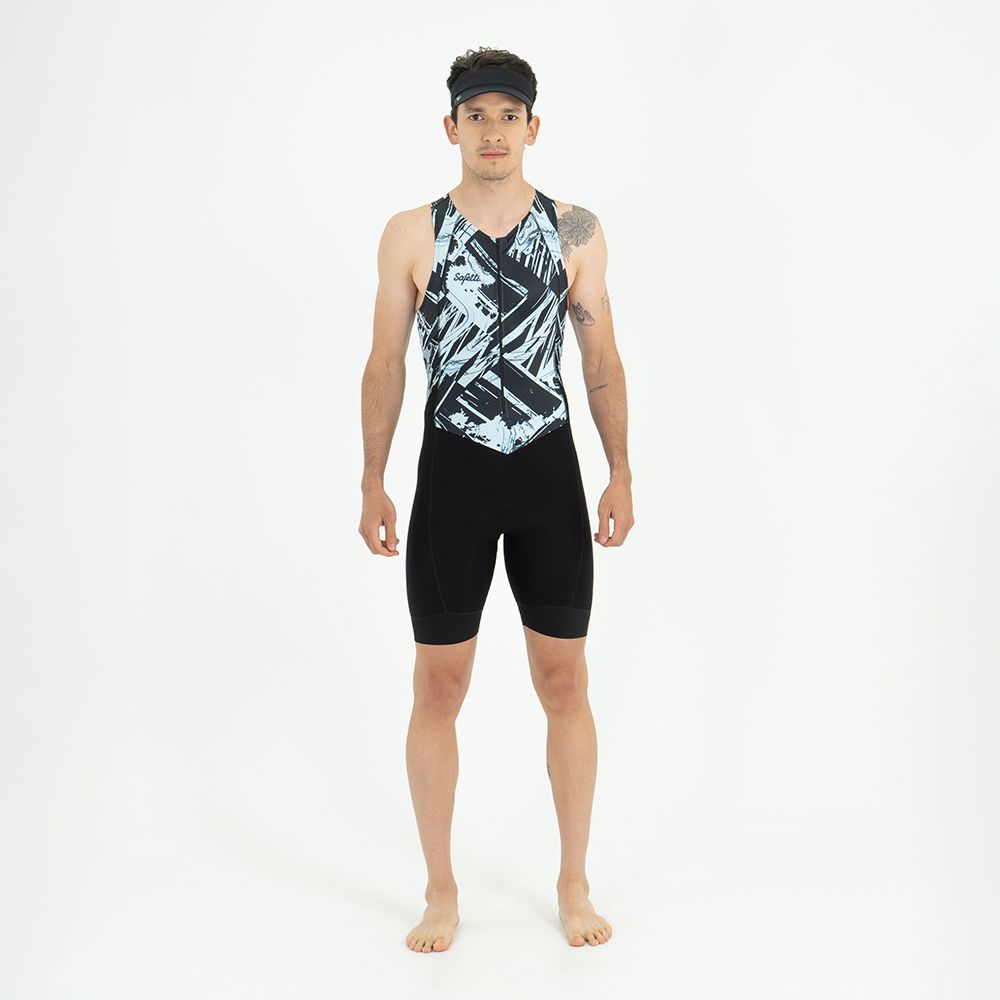 Pre-order - Slice - Triwave - Mesh Lotto Triathlon Skinsuit. Men