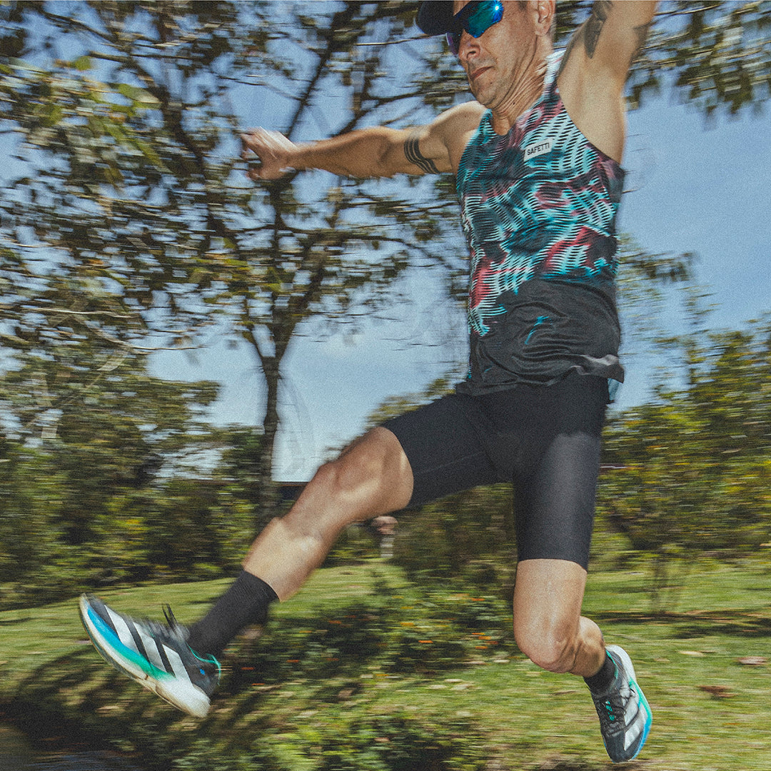 TITÁN EVO BLACK MEN’S RUNNING SHORTS