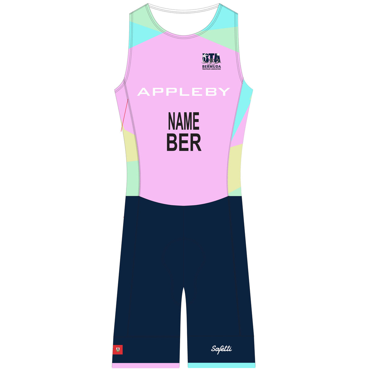 BTAAcqua Zero Sleeveless Triathlon SkinSuit. Men