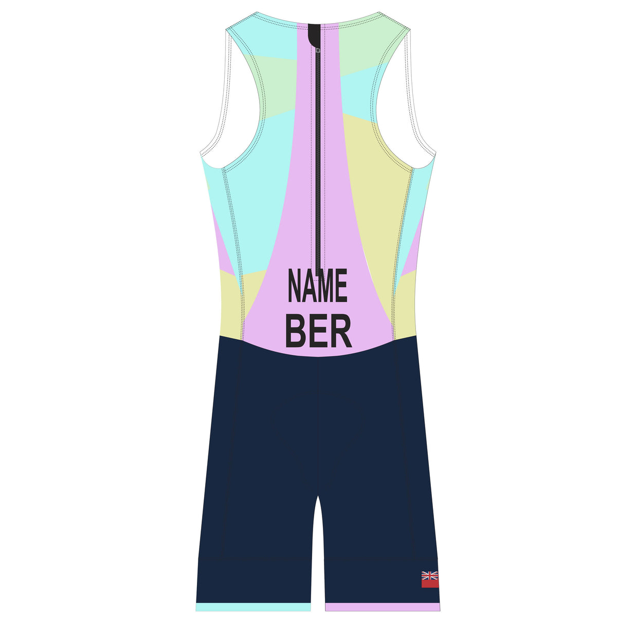 BTA - ITU Acqua Zero Sleeveless Trisuit (Jr. Design) Women