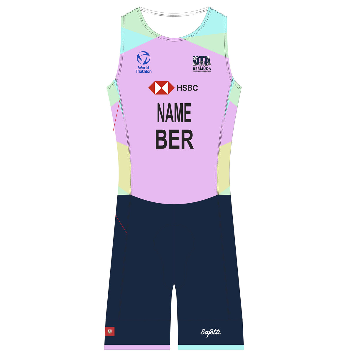 BTA - ITU Acqua Zero Sleeveless Trisuit (Jr. Design) Women