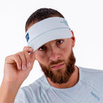 SOLID LIGHT BLUE UNISEX RUNNING VISOR