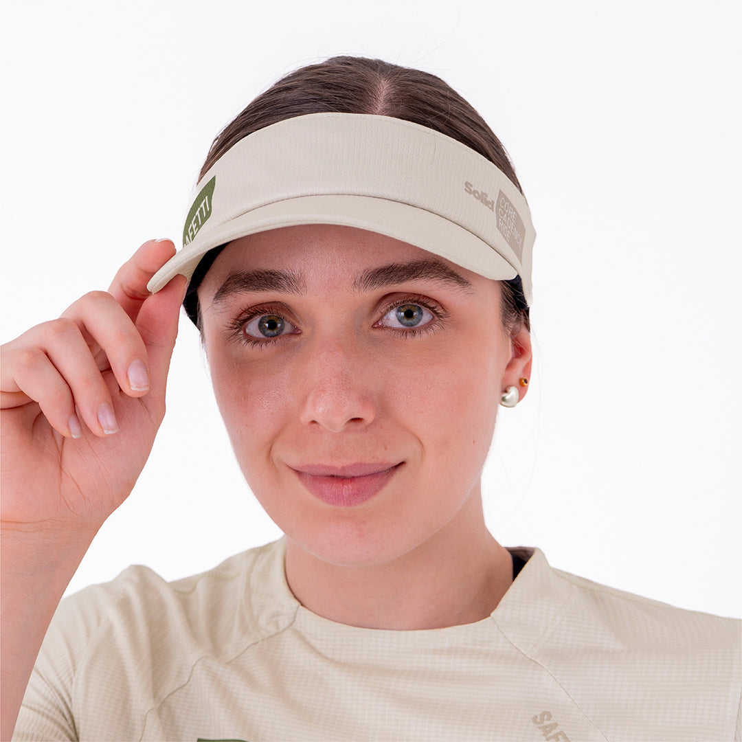 SOLID SAND UNISEX RUNNING VISOR