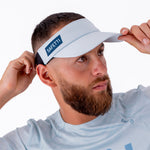 SOLID LIGHT BLUE UNISEX RUNNING VISOR