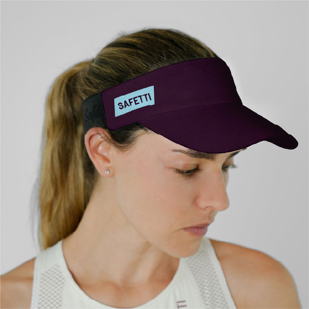 79981H Running Visor PLUM