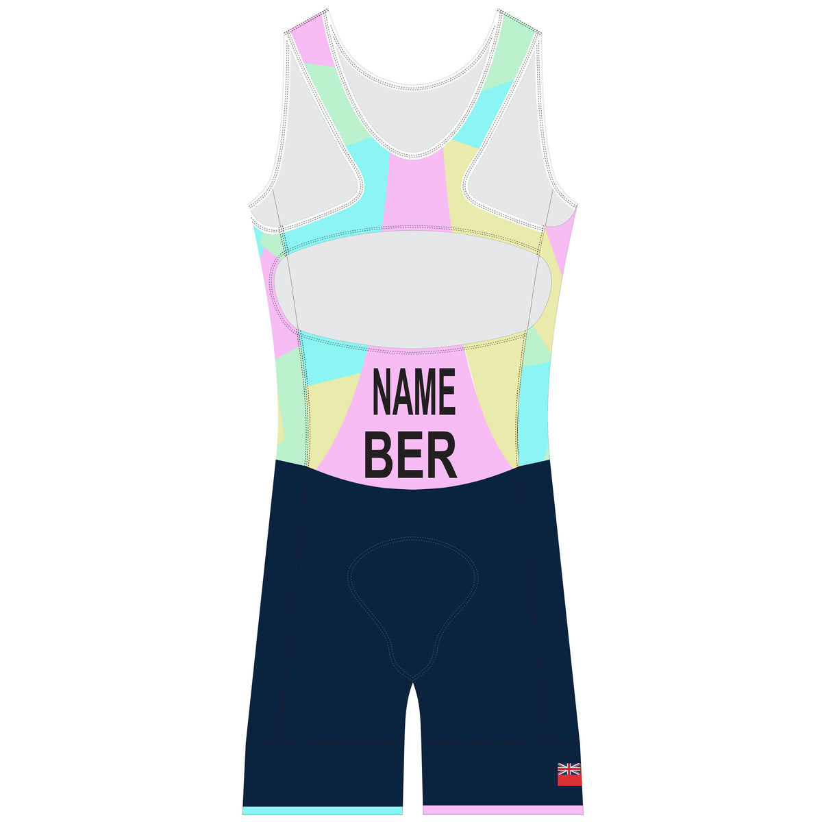 BTA - ITU Acqua Zero Olympic Back. Trisuit. (Jr. Design) Women