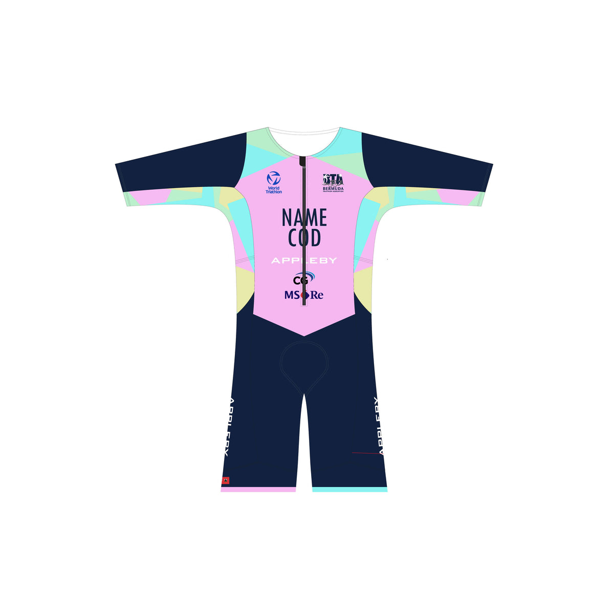 BTA'26 - Kona Short Sleeve Triathlon Suit. Men